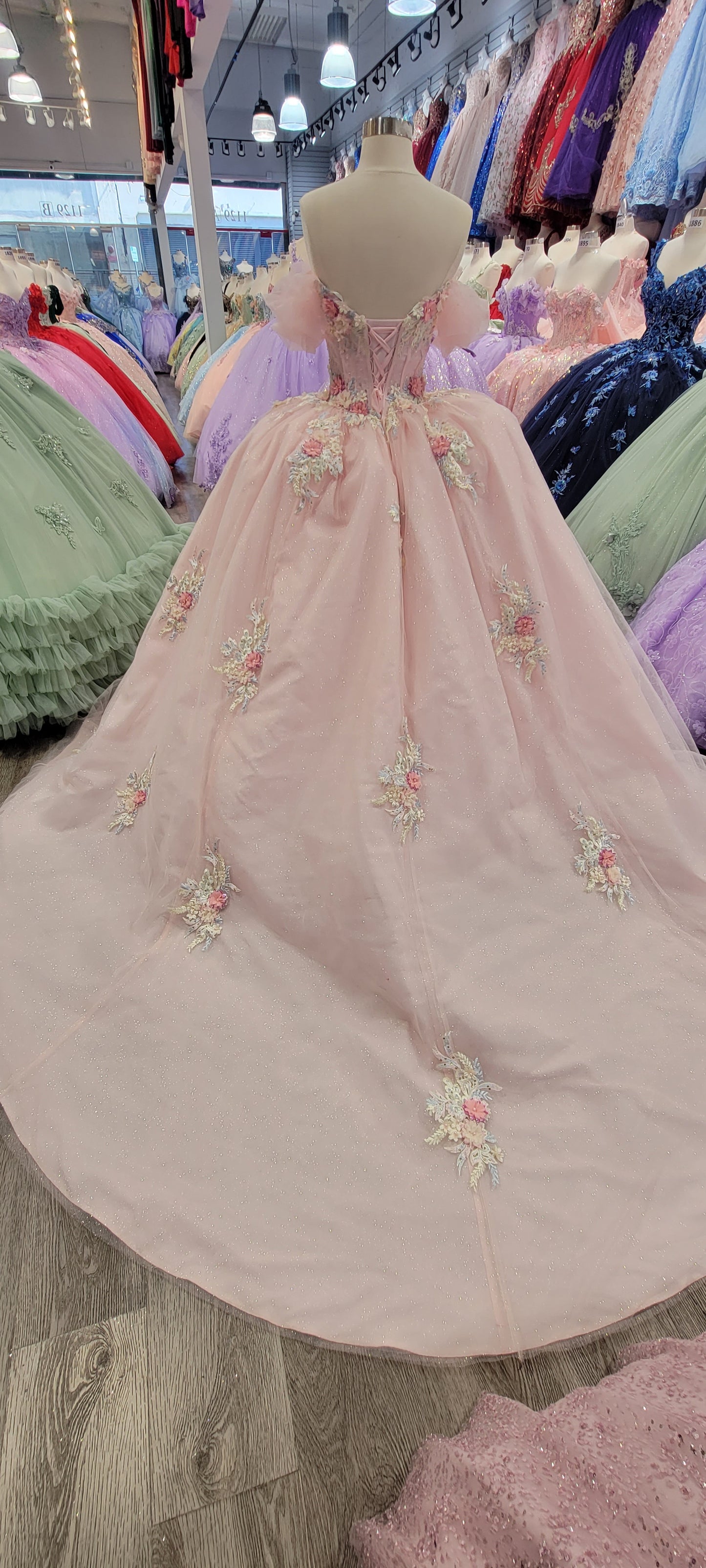 Blush Quinceanera Dress